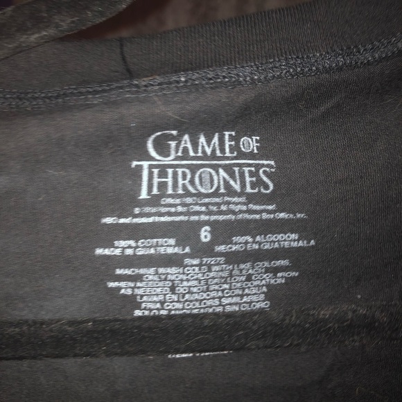 NWOT Torrid Game of Thrones T-Shirt, I Drink and I Know Things, Plus Size 6 - Picture 3 of 3